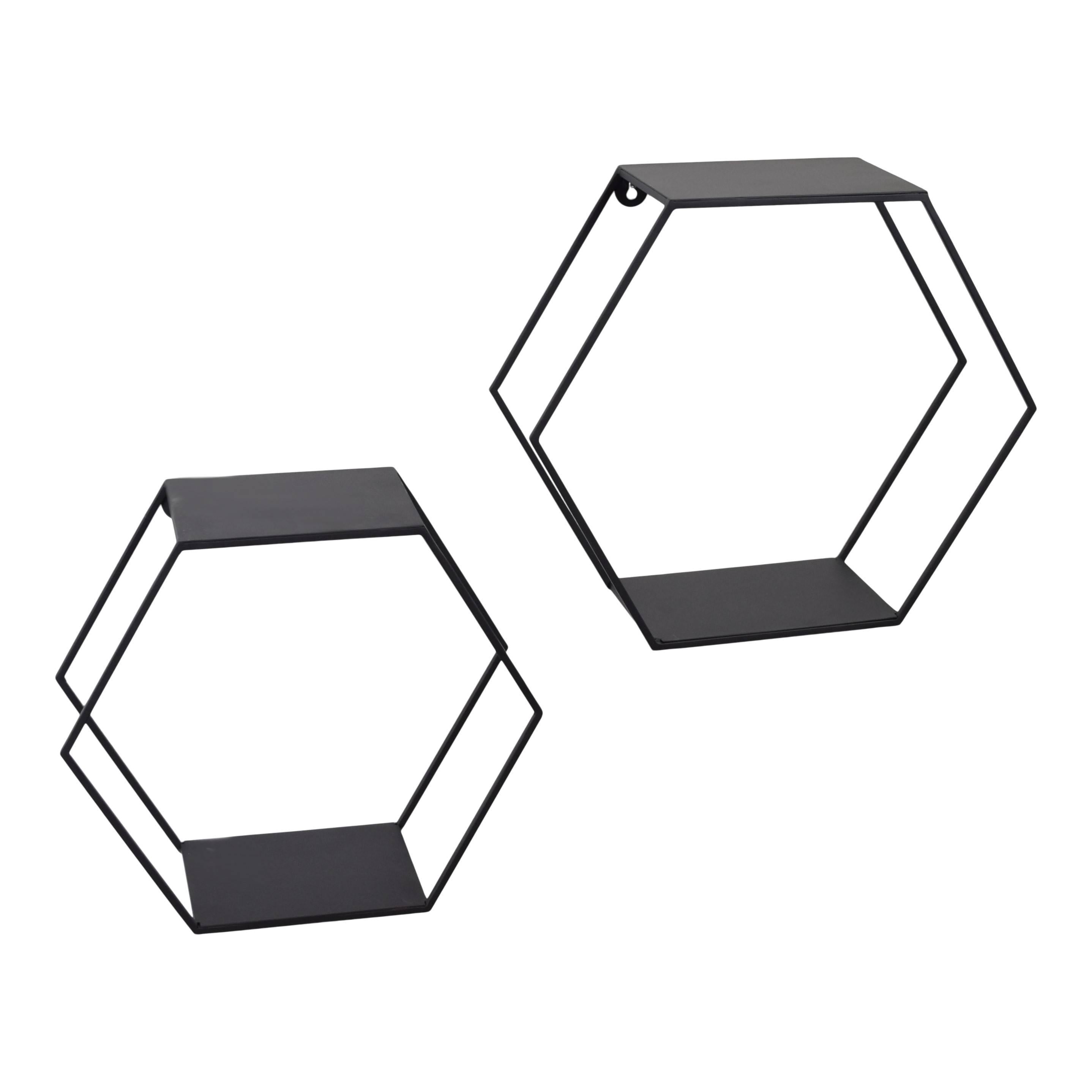 Jax Design | 2er-Set Wanddosen Hexagon