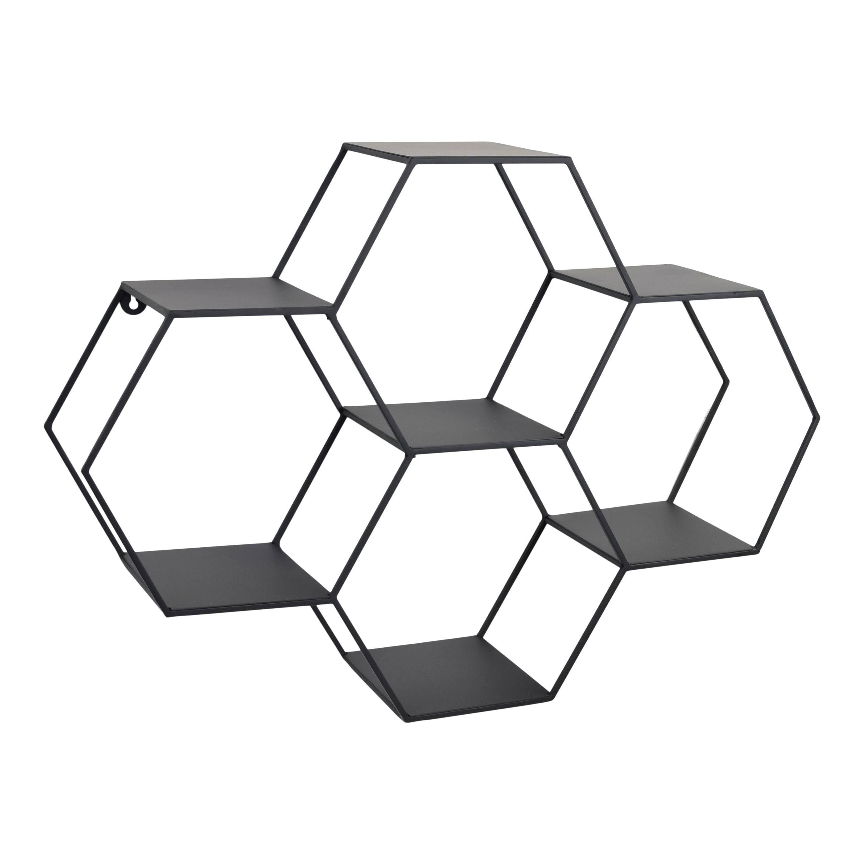 Jax Design | Wandregal Hexagon