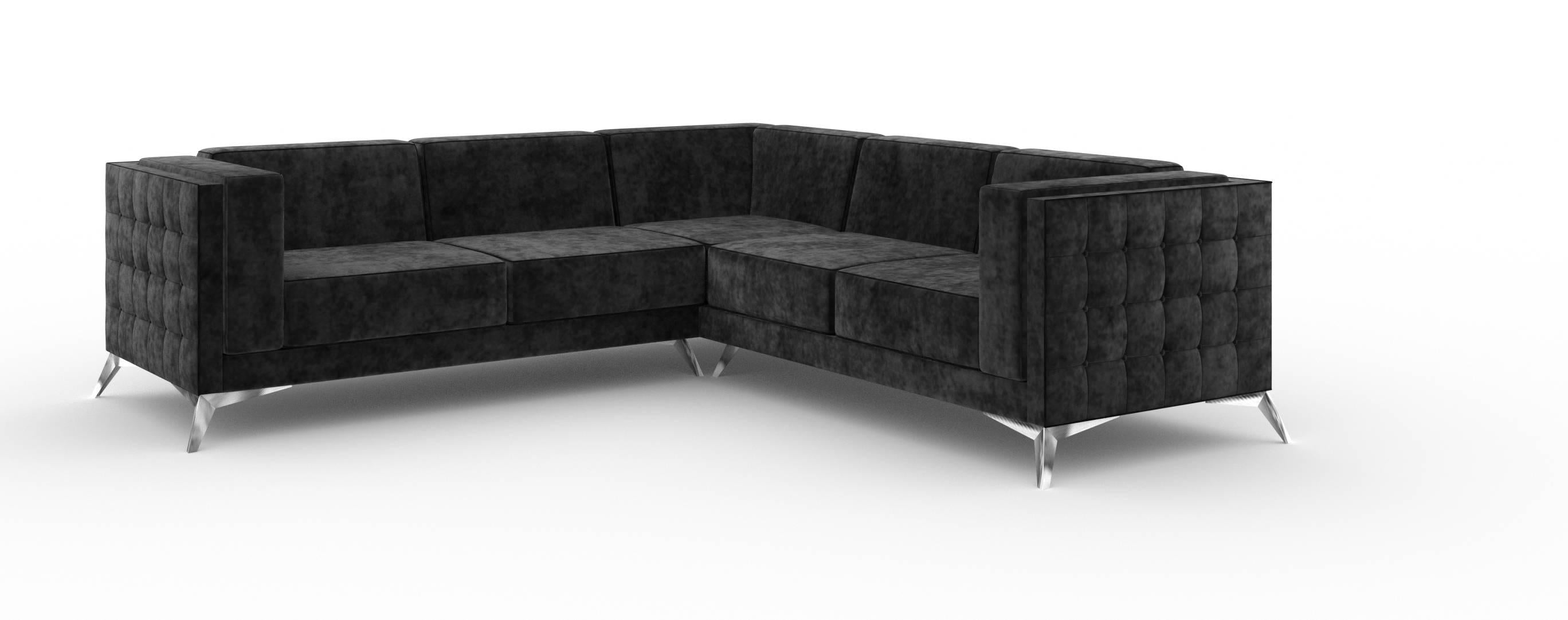 MAY Interiors | Ecksofa Gusto Samt