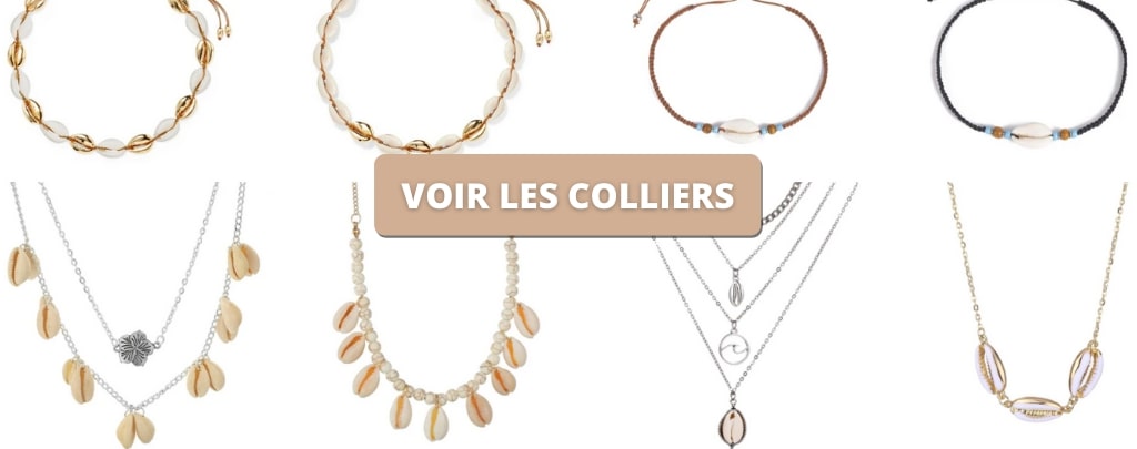 Colliers Coquillages