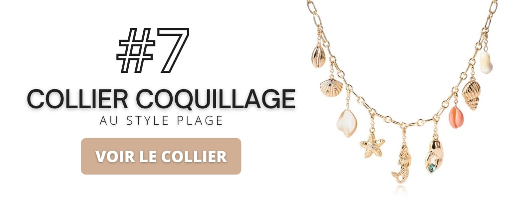 Collier style plage