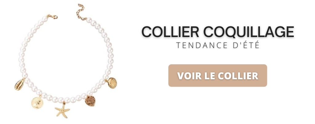 Collier tendance d'été