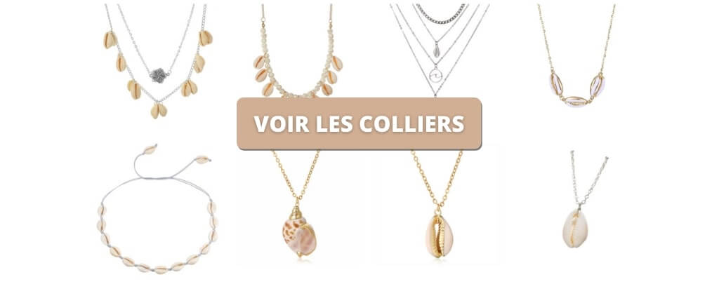 Colliers Coquillages