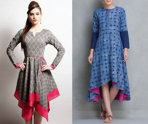 Asymmetrical kurti