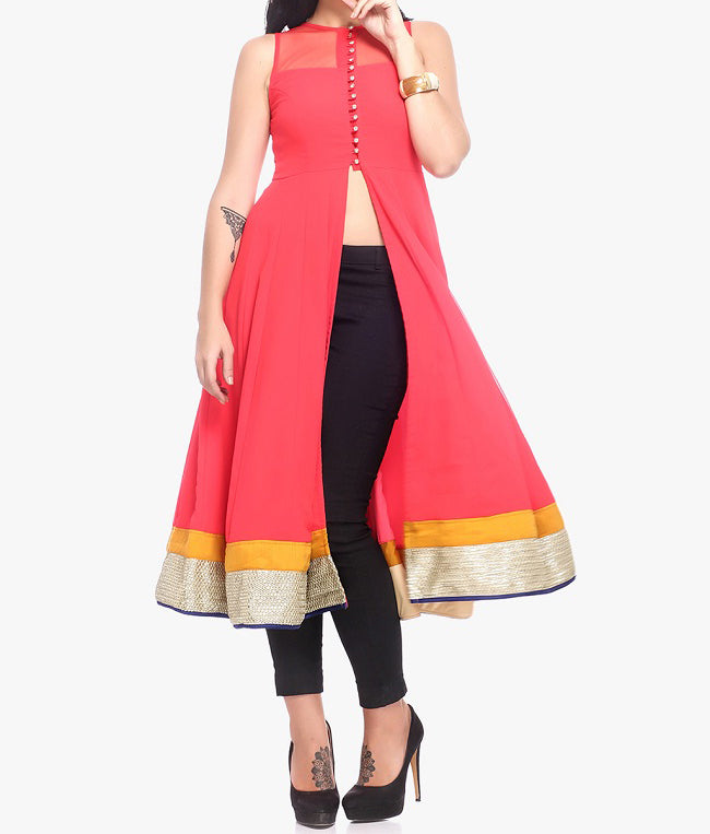 Buy middle cut kurti in India @ Limeroad
