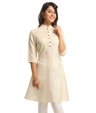 Buy Women's Cotton Khadi Sleeveless Round Neck Kurti Pack of 2 | RCPO2_3S  Multicolour at Amazon.in