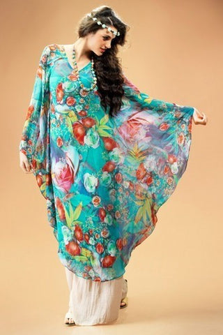 Kaftan Style Printed Kurtis