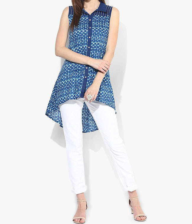 frock kurti with jeans