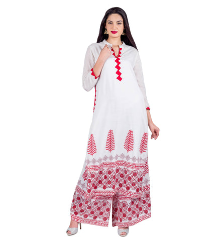 new designer Rayon work kurti for festival at Rs.475/Piece in surat offer  by 7seasons