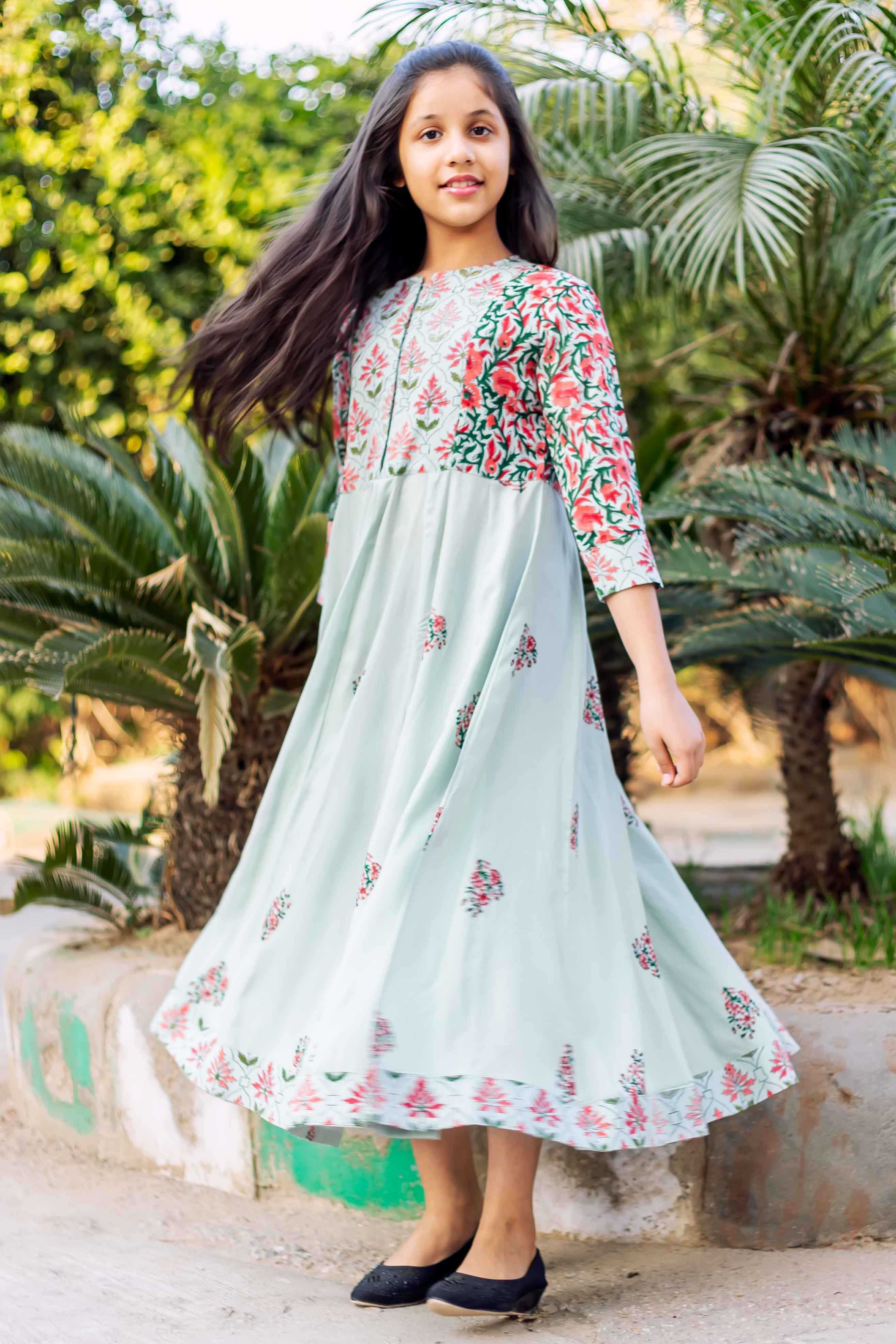 baby anarkali dresses