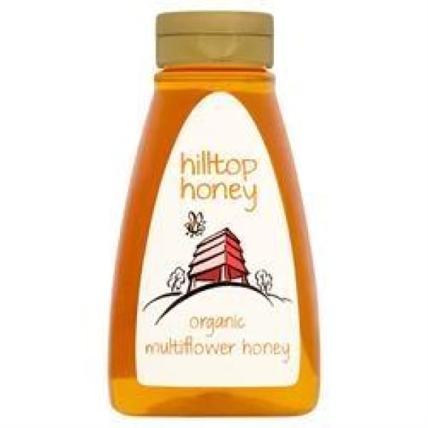  Hilltop Honey Organic Multiflower Honey 370g 
