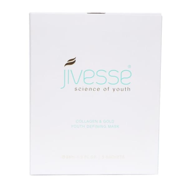  Jivesse Gold Collagen Face Sheets 