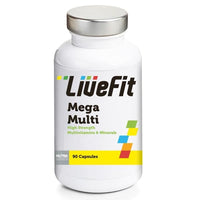 Livefit Mega Multi High Strength Vitamins & Minerals - 90 