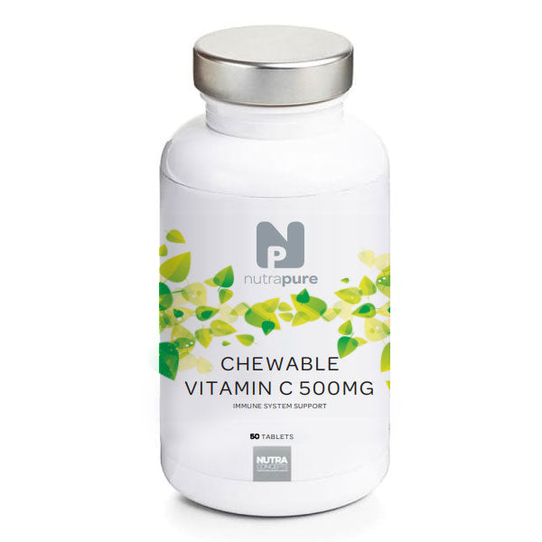  Nutrapure Chewable Vitamin C 500mg 50 Tablets 