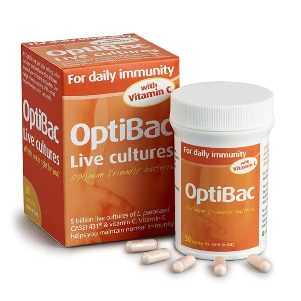  Optibac Probiotics For Daily Immunity 30 Capsules 