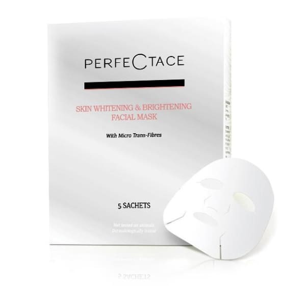  Perfectace Skin Whitening & Brightening Face Sheets 3 Packs (15 Masks) 