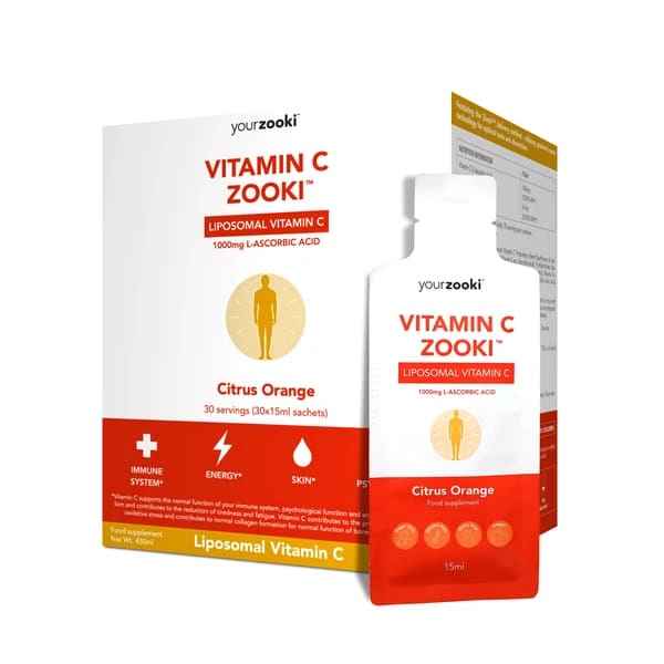  YourZooki Liposomal Vitamin C Zooki 1000mg 