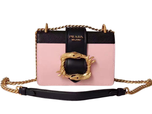 prada cahier pink