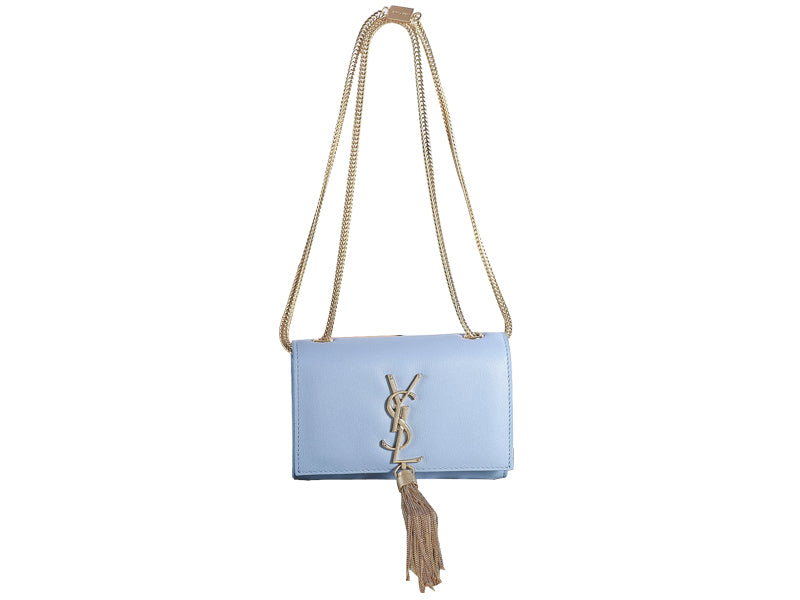 ysl light blue bag