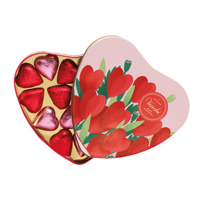 Chocolate Hearts Large Valentine Tin image 1