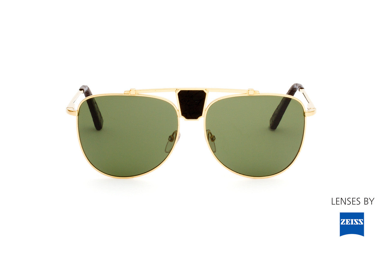 crocodile logo sunglasses