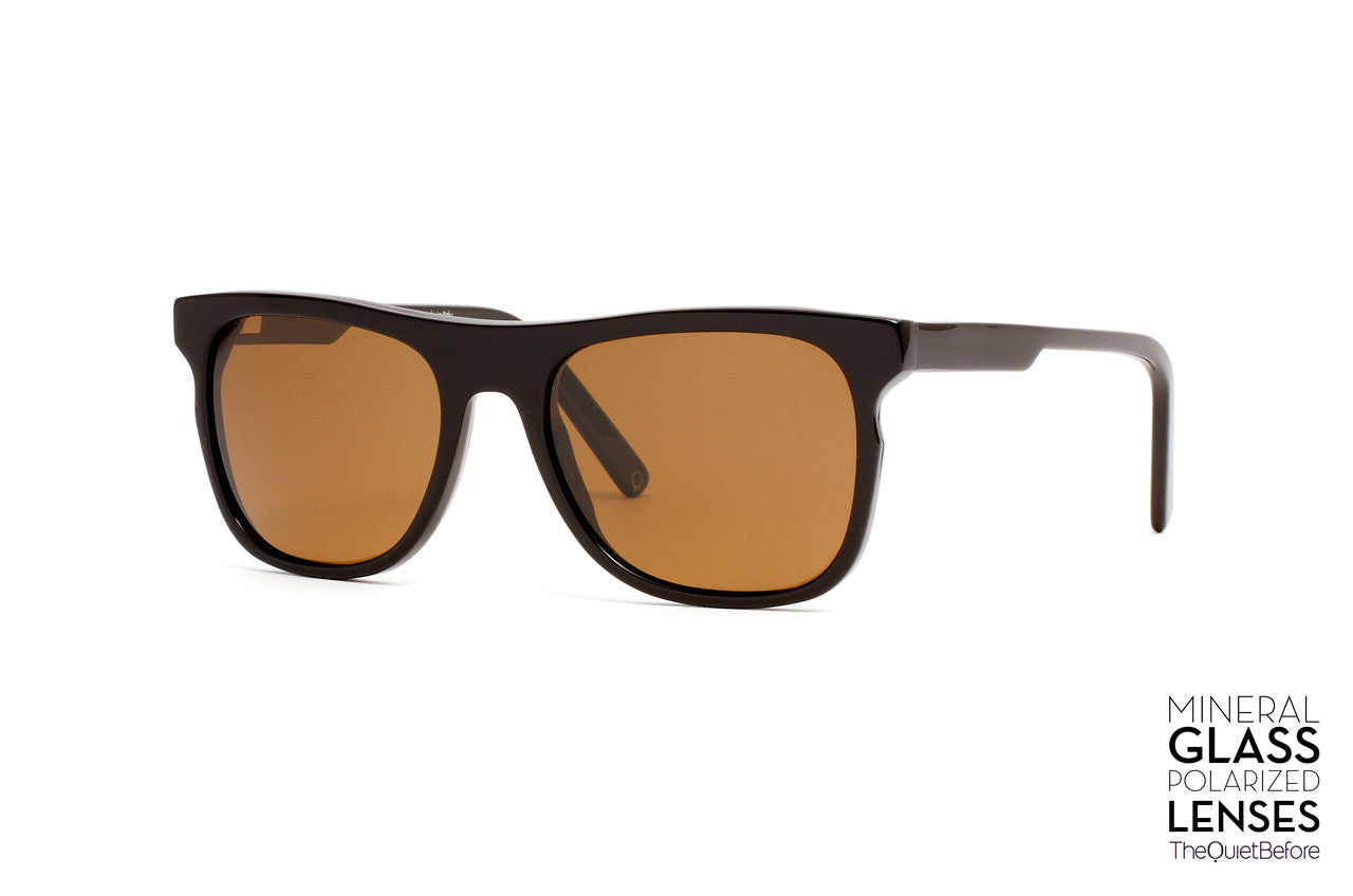 Sunglasses Handsome David Shiny Black Sienna Polar The Quiet Before 2884