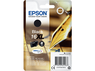 CARTOUCHE D'ENCRE EPSON ORIGINAL 104 / C13T00P640 NOIR / CYAN / MAGENTA /  JAUNE