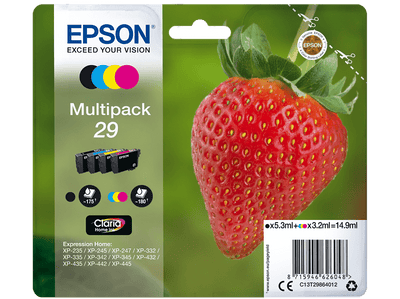 Epson 102 Multipack Noir(e) / Cyan / Magenta / Jaune