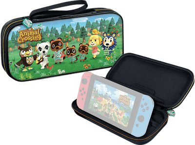 Housse de transport pour Nintendo Switch Lite Animal Crossing