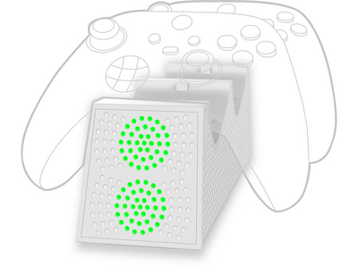 Housse anti-poussière pour manette Xbox Series X – Accessoires de jeu 2 en  1 avec filtre à poussière pour console Xbox Series X et 2 supports de