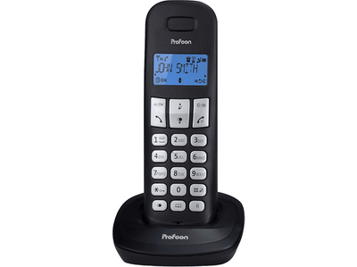 Profoon PDX620 - Téléphone DECT avec 2 combinés, noir