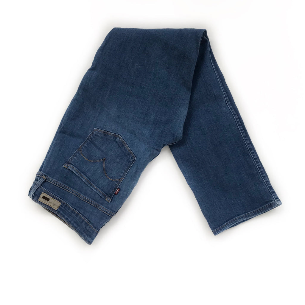 levi's demi curve mid rise straight