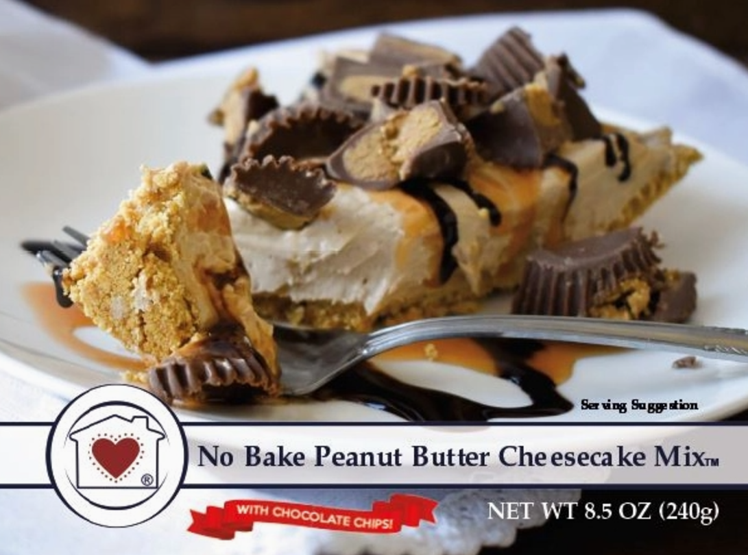 No Bake Peanut Butter Cheesecake
