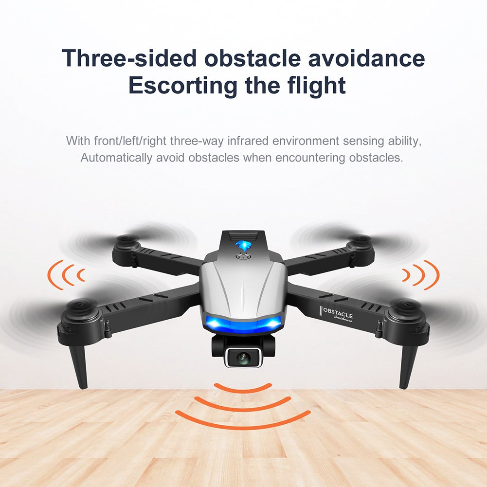 S85 Rc Mini Drone 4k professional high-definition dual camera FPV UAV with infrared obstacle avoidance helicopter