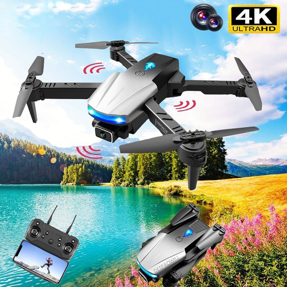 S85 Rc Mini Drone 4k professional high-definition dual camera FPV UAV with infrared obstacle avoidance helicopter