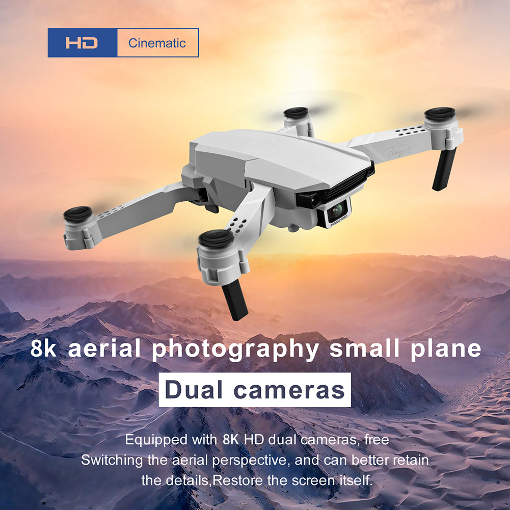 NEW S62 Dual-lens 4K Drone Profesional Gps Mini Drone Hand Controlled Drone Outdoor Quadcopter WIFI Control