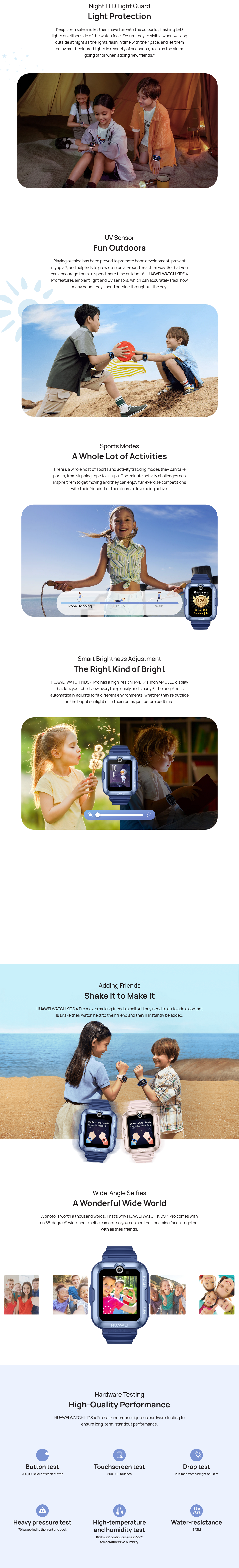 Huawei Watch Kids 4 Pro 1GB+8GB Pink