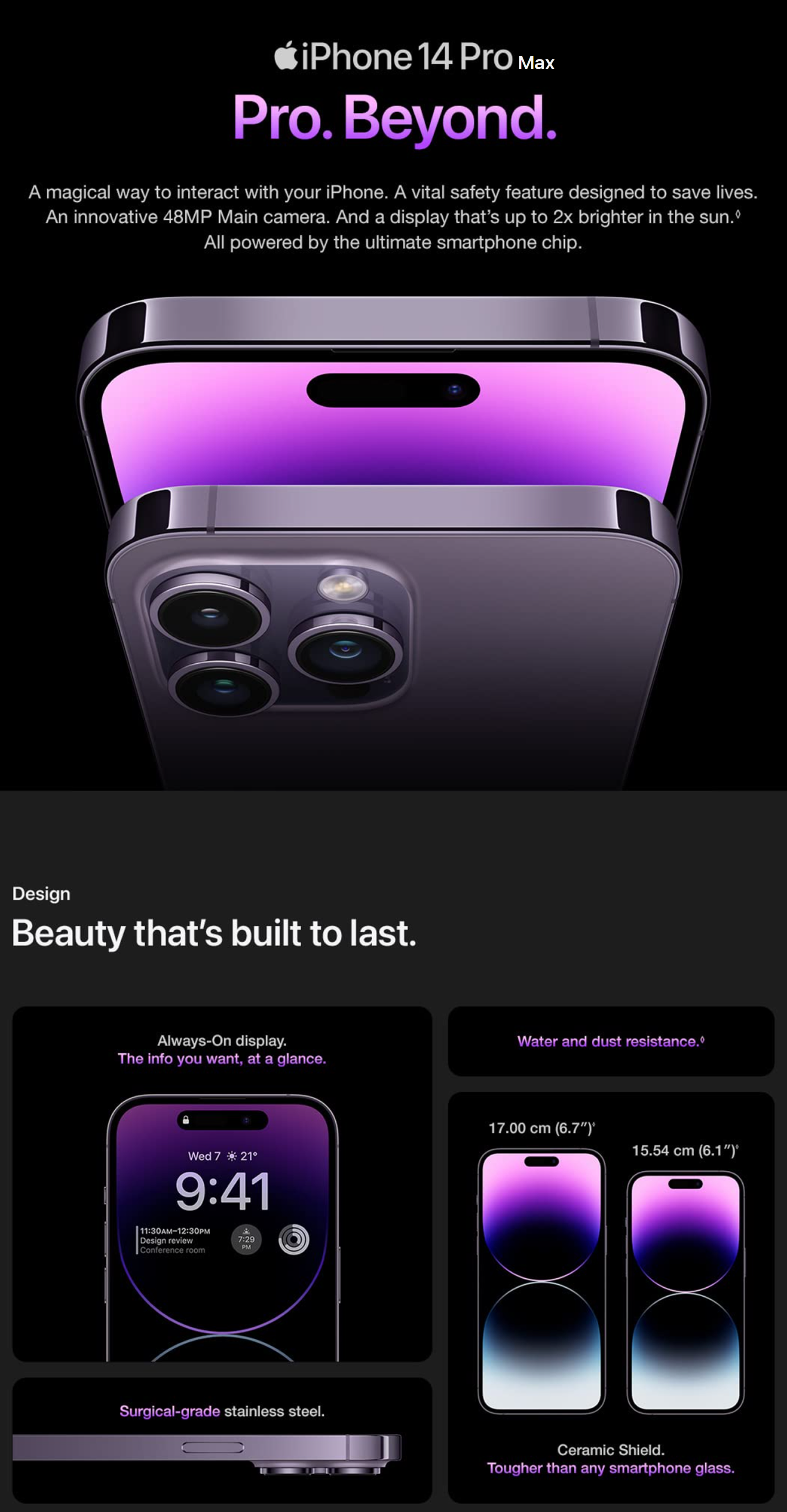 iPhone 14 Pro Max 512GB Deep Purple