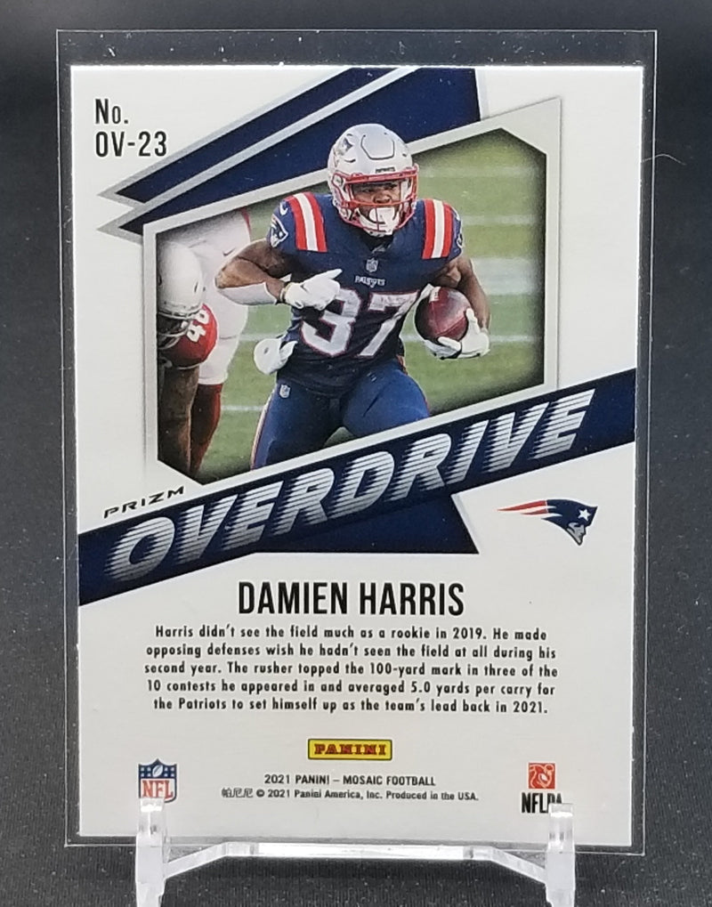 2021 PANINI MOSAIC - SILVER PRIZM - OVERDRIVE - D. HARRIS - #OV-23