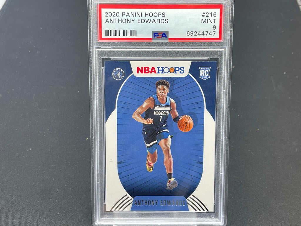 2020 PANINI HOOPS - A. EDWARDS - #216 - PSA 9 - RC