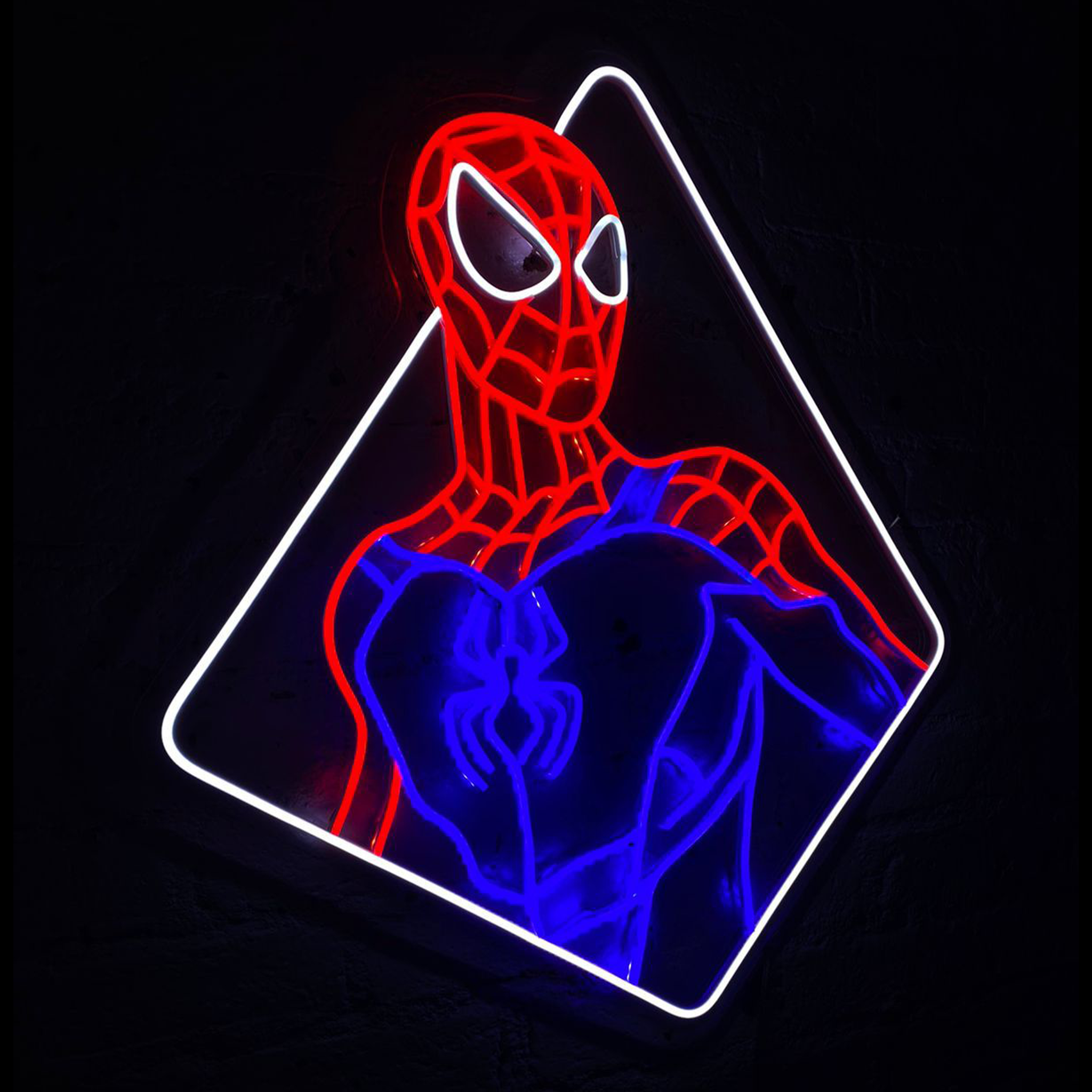 Spiderman Neon Sign – Beam Boxx