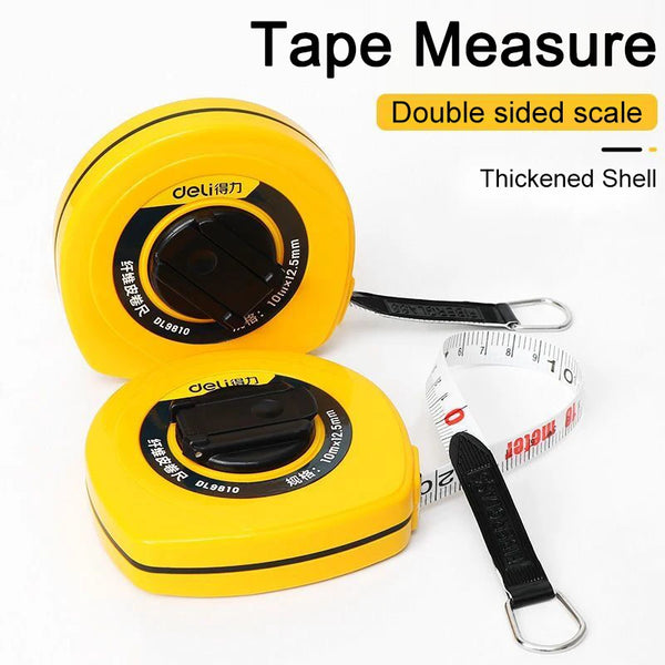 DELI High Precision Steel Measurement Tape System Auto Lock Tape Measu –  AOOKMIYA