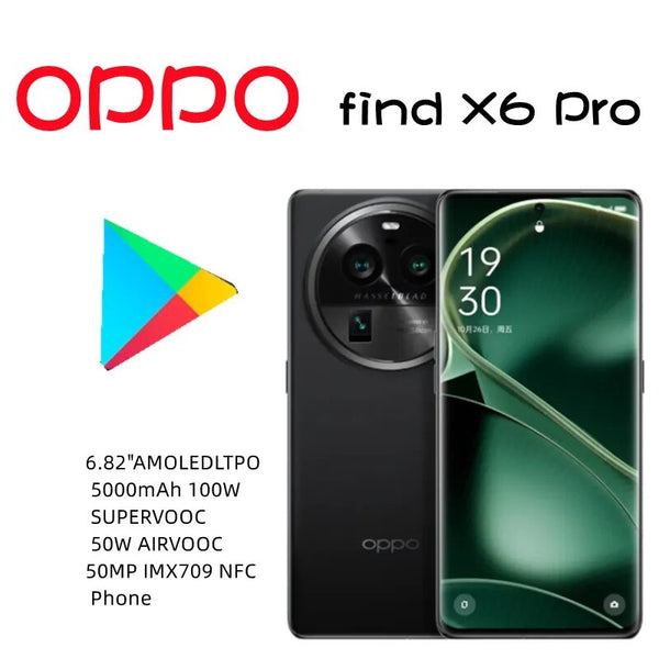 OPPO Find X6 Pro 5G Phone 6.82'' 16GB 512GB Snapdragon 8 Gen 2 Dual SIM  5000mAh