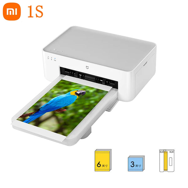 Xiaomi mijia AR Printer 300dpi Portable Photo Mini Pocket With DIY Sha –  AOOKMIYA