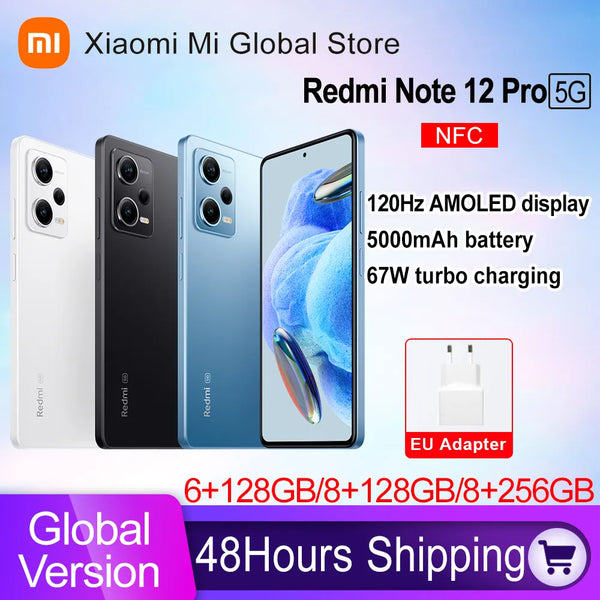 Xiaomi Redmi Note 9 Pro 6/128GB 6.67 Global Version Snapdragon 720G USA  SHIP*