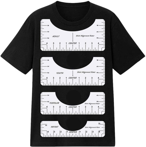 T-Shirt Alignment Ruler, T-Shirt Alignment Tool, Making Fashion Center –  AOOKMIYA