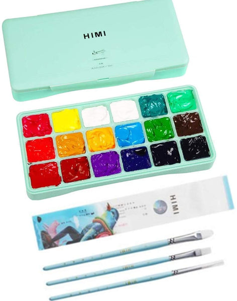 AOOK MIYA HIMI Gouache Paint Set, 50 Colors 36*30ml+14*60ml. The Uniqu –  AOOKMIYA