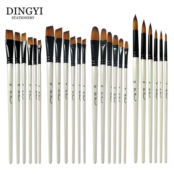 6pcs/set,fine Hand-painted Thin Hook Line Pen Drawing Supplies Paint Brush  Art Pen Nylon Paint Brushes For Artist Paintbrushes - Paint Brushes -  AliExpress