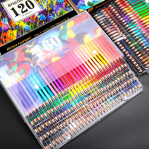 Brutfune 48/72/120/160 Colors Wood Colored Pencils Set Lapis De Cor Oil  Color Pencil For School Drawing Gifts kids Art Supplies - Price history &  Review, AliExpress Seller - LYoo Art supplies Store