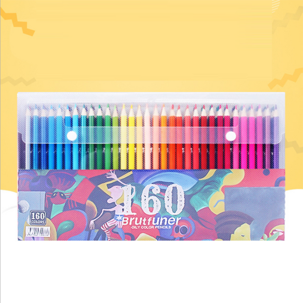 160 Colors Wood Colored Pencils Set Artist Painting Oil - Temu
